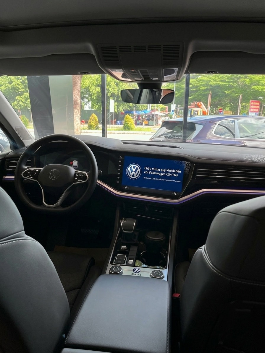 Nội thất trên Volkswagen Touareg