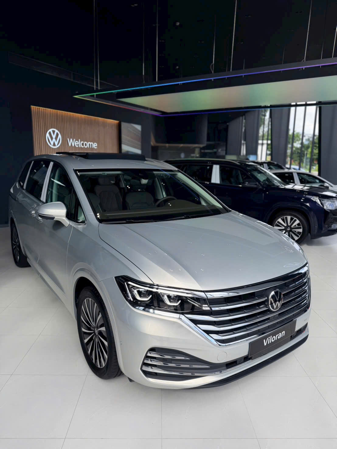 Chi tiết thiết kế đầu xe Volkswagen thể hiện chất lượng hoàn thiện