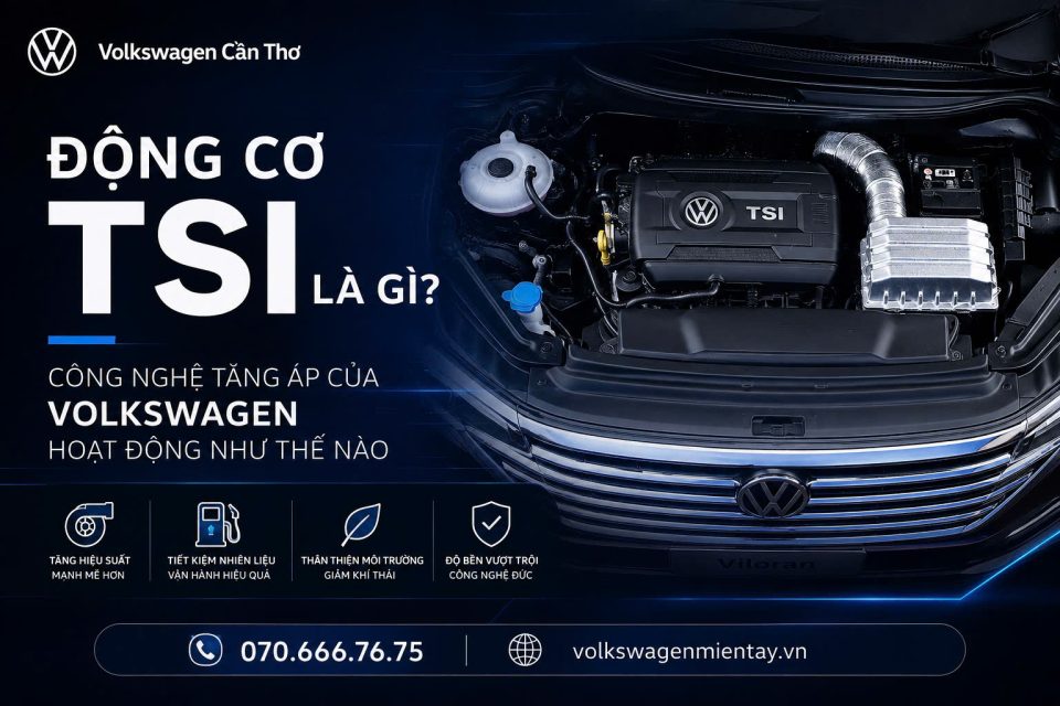 Động cơ TSI là gì? Công nghệ tăng áp của Volkswagen hoạt động như thế nào? 