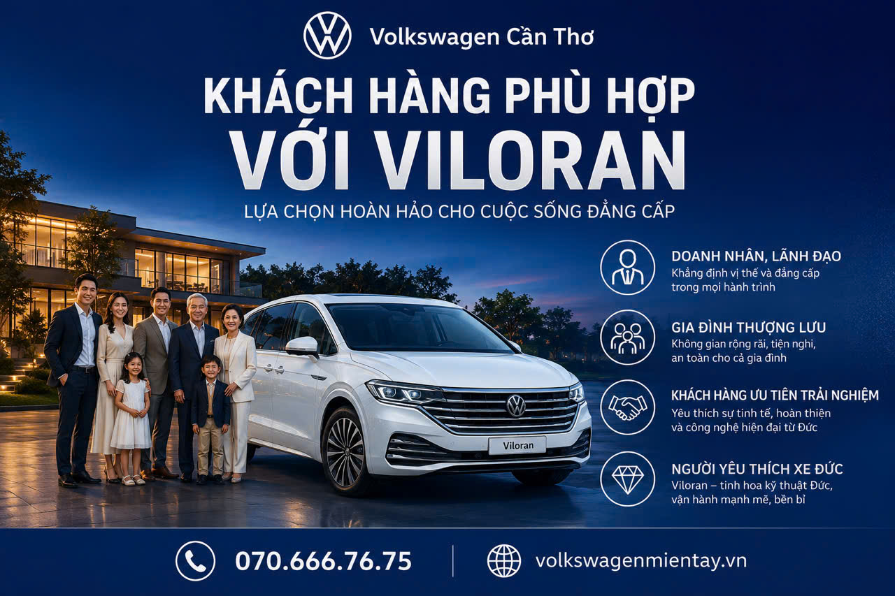 Khách hàng phù hợp với Volkswagen Viloran