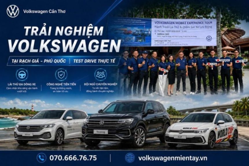 Trải nghiệm Volkswagen tại Rạch Giá – Phú Quốc | Test Drive thực tế 