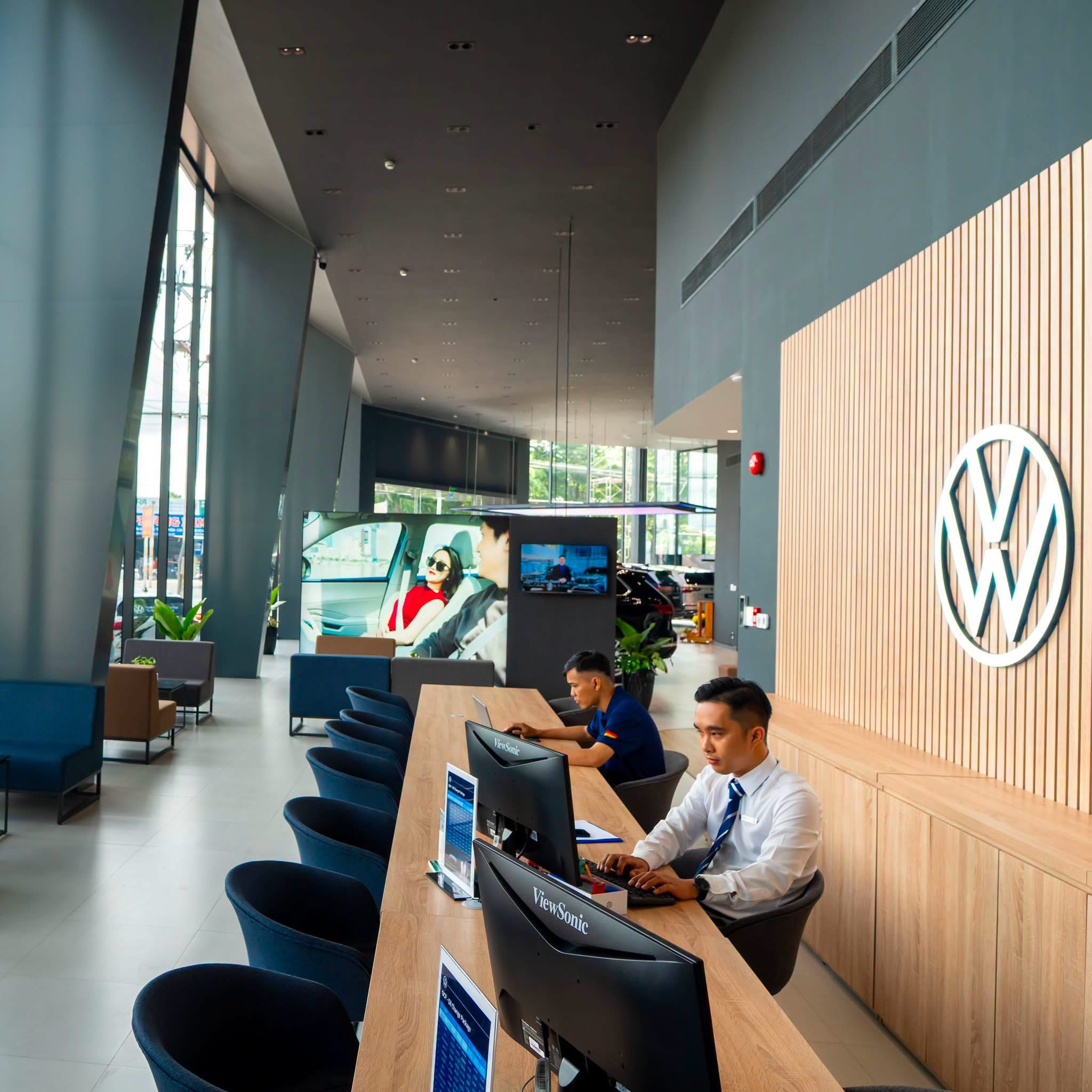 Khu vực cố vấn dịch vụ Volkswagen Cần Thơ