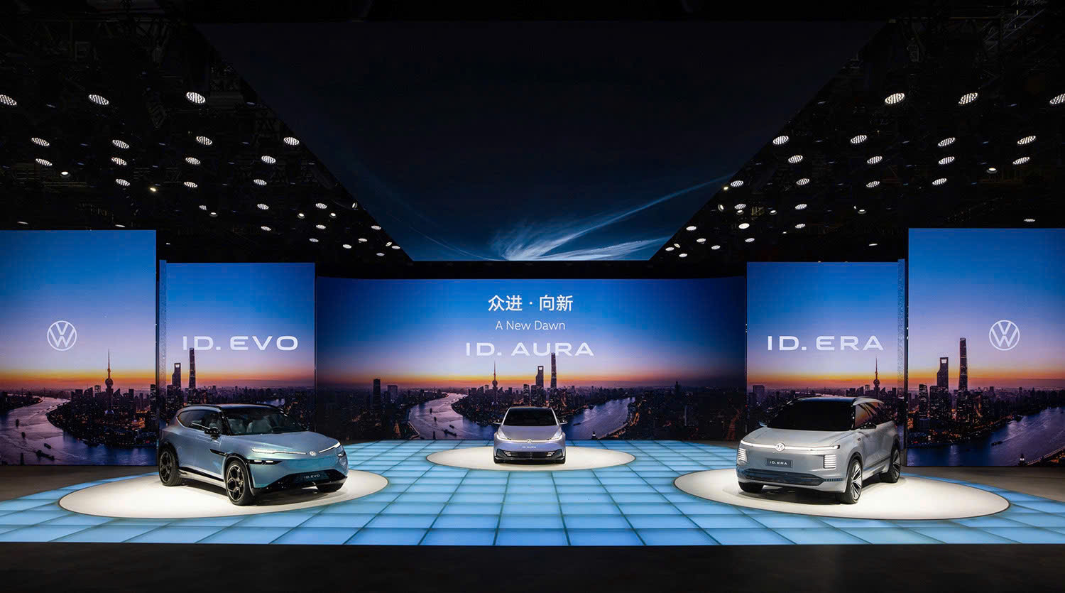 Volkswagen ID. ERA 9X tại sự kiện ra mắt chính thức.