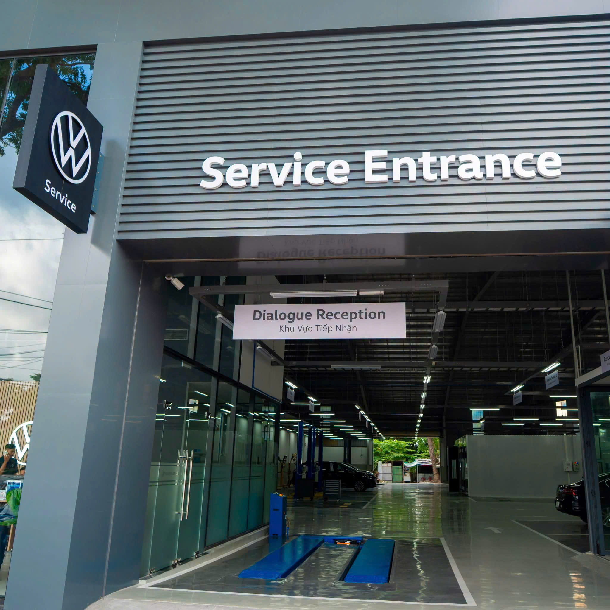 Khu vực dịch vụ Volkswagen Cần Thơ