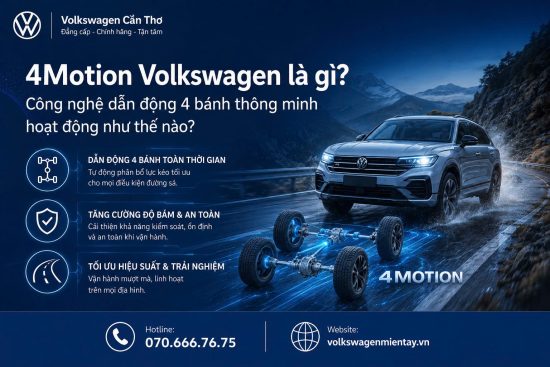 4MOTION Volkswagen là gì? Công nghệ dẫn động 4 bánh thông minh hoạt động như thế nào?